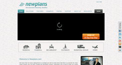 Desktop Screenshot of newplans.com